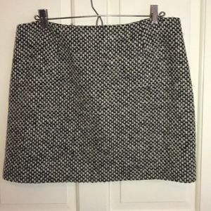 Tweed mini skirt